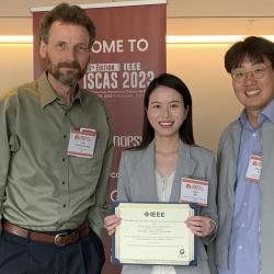 Jiajia Wu, a PhD student from ECE won two awards at the IEEE international Conference 